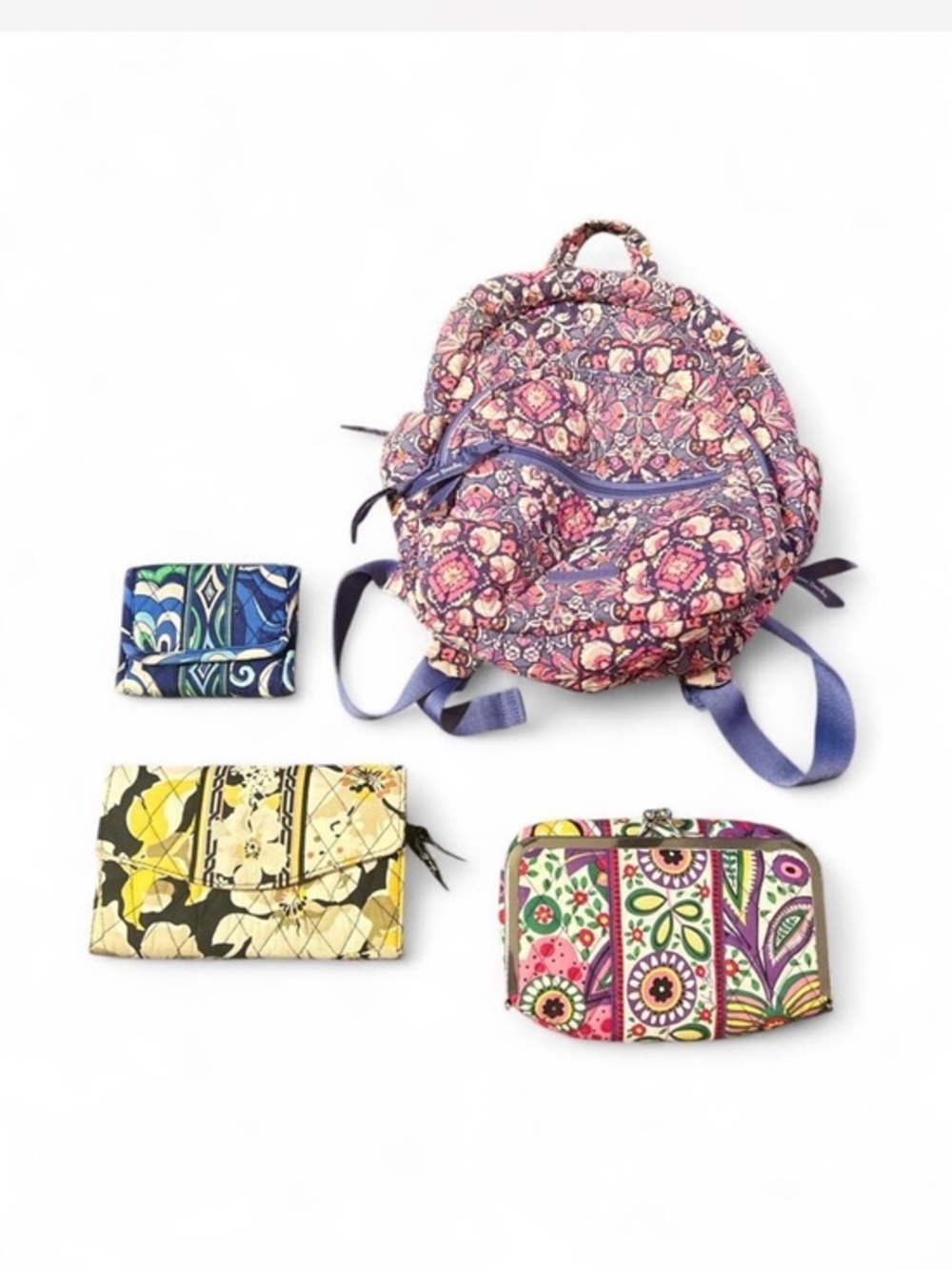 Vera Bradley Backpack and Wallet Bundle